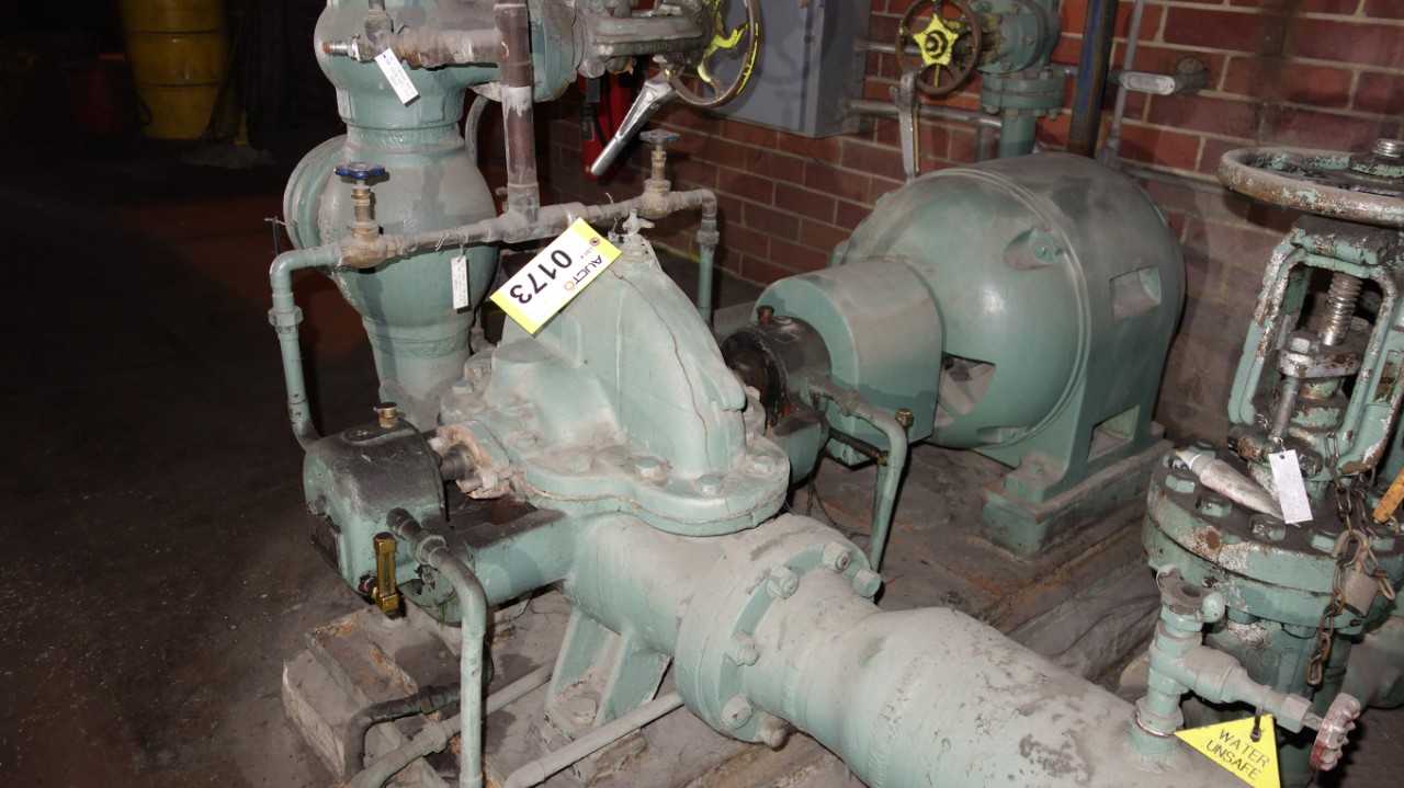 INGERSOLL RAND 5ALV SPLIT CASE CENTRIFUGAL PUMP MOTOR - CENTRIFUGAL PUMP