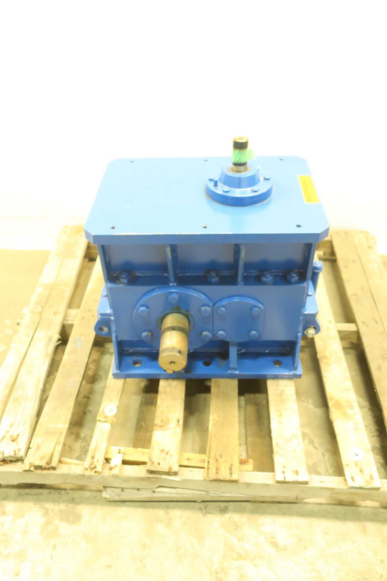 HAMILTON 342SR TOP MOUNT WORM GEAR REDUCER 20HP 10.633:1 1-1/4IN 2-1/2IN - GEAR REDUCERS