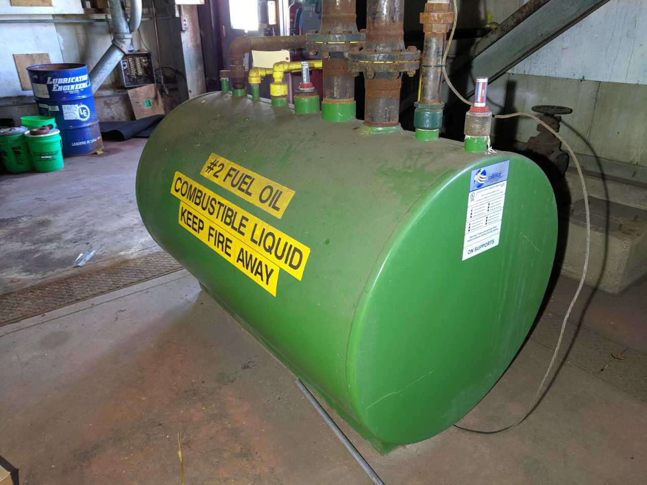 USEMCO ABOVE GROUND DIESEL TANK APPROX 200GAL - PROCESS EQUIPMENT