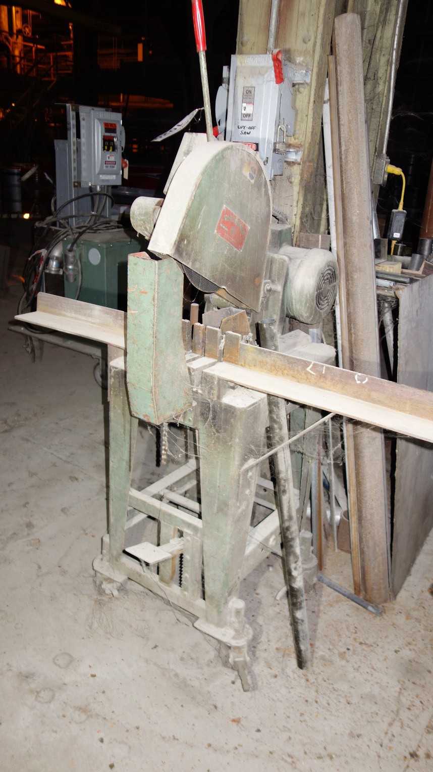 TOLEDO-BEAVER NO 14 SPEED CUT CHOP SAW - METAL SAWS