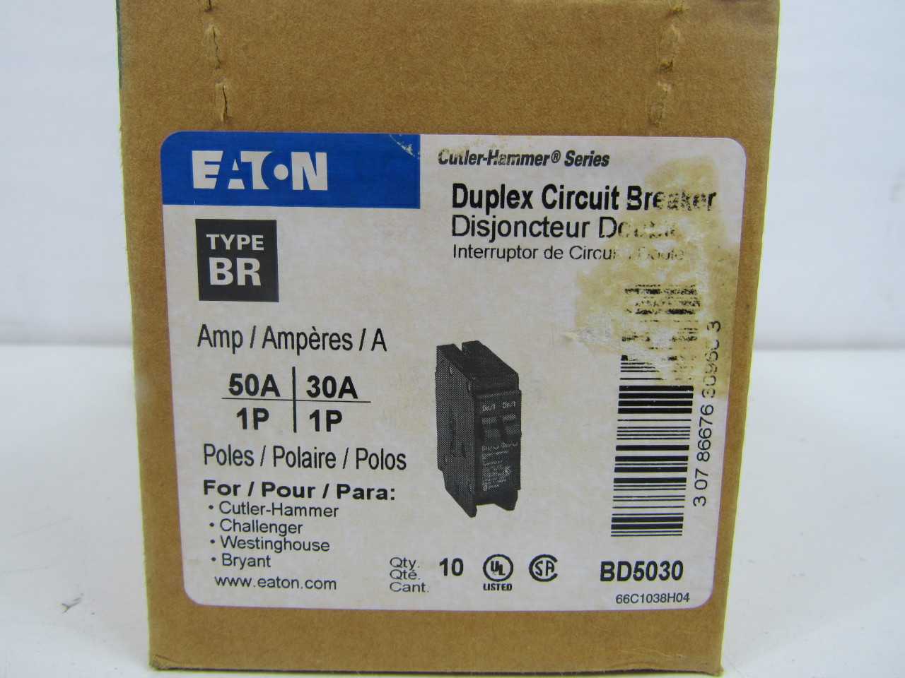 Quantity of 20x BD5030 1P 50/30A 120/240V MCB/Residential Circuit Breakers - CIRCUIT BREAKERS Quantity of 20x BD5030 1P 50/30A 120/240V MCB/Residential Circuit Breakers - CIRCUIT BREAKERS