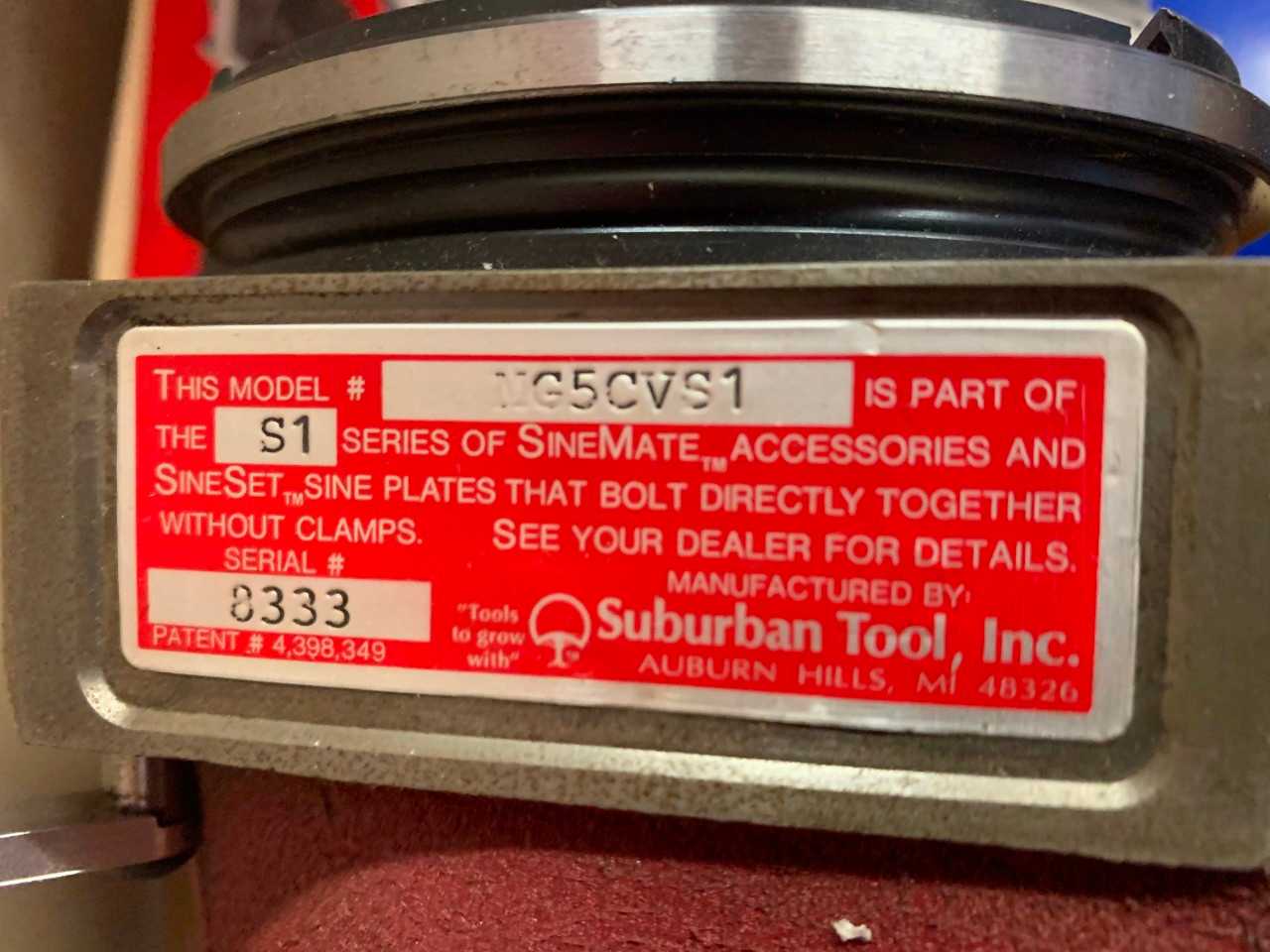 Suburban Tool Manual Cylindrical Grinder - GRINDING MACHINES