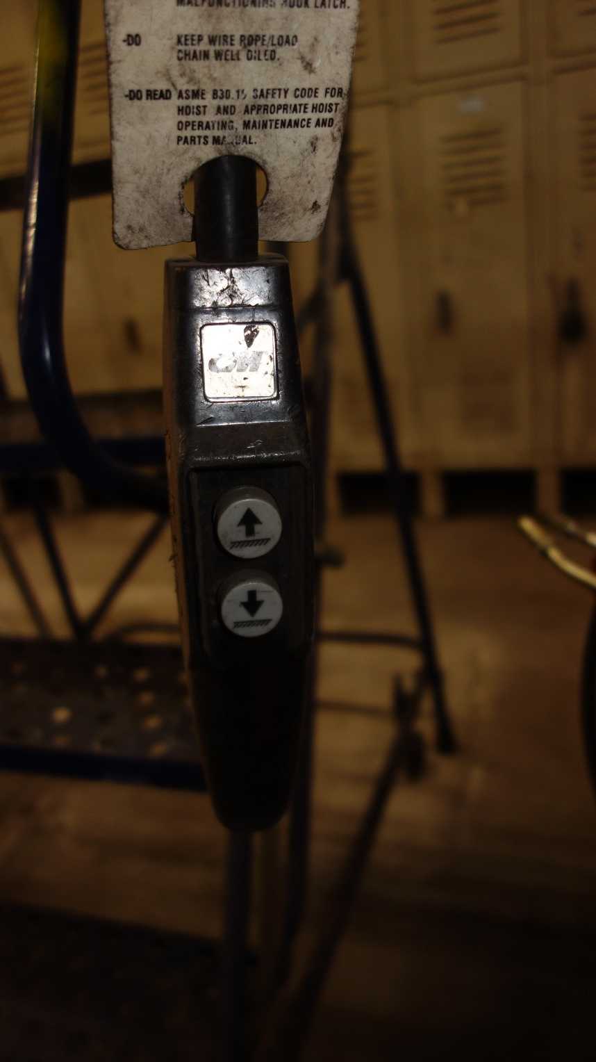 CM SHOPSTAR 1/2 TON ELECTRIC HOIST - LIFTING EQUIPMENT