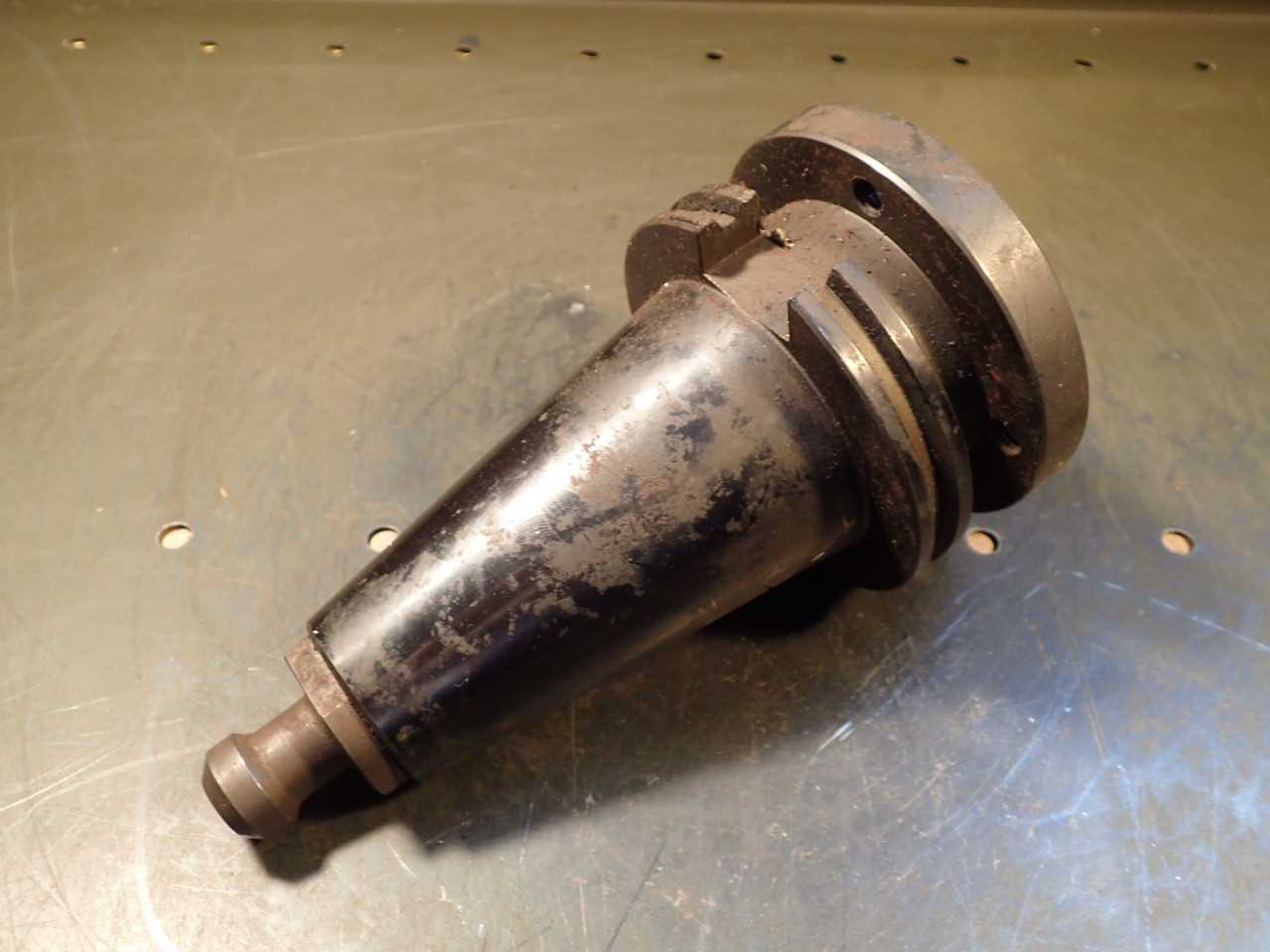 Erickson C130365 1-1/4" Boring Ring Adapter 4-Bolt Mount CAT-50 Taper Shank - HOLEMAKING TOOLS
