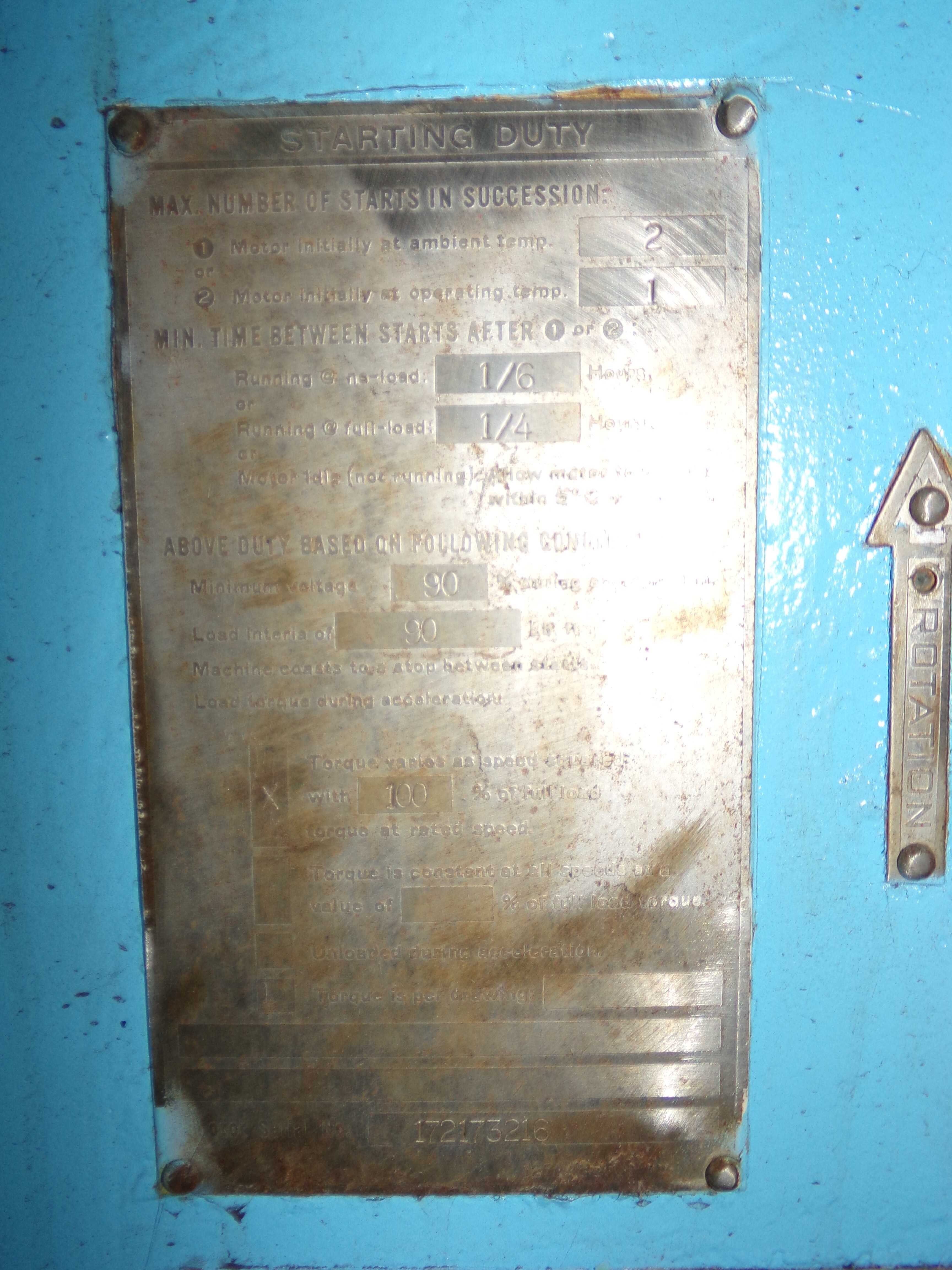 EM DIAMOND LINE IC D3174 INDUCTION MOTOR - ELECTRIC MOTORS