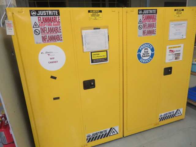 Justrite Flammable Cabinet - MISCELLANEOUS