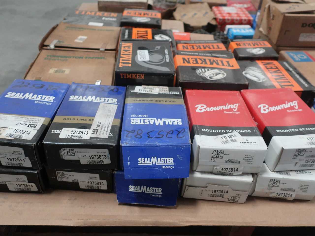 1 PALLET OF ASSORTED BEARINGS - BEARINGS