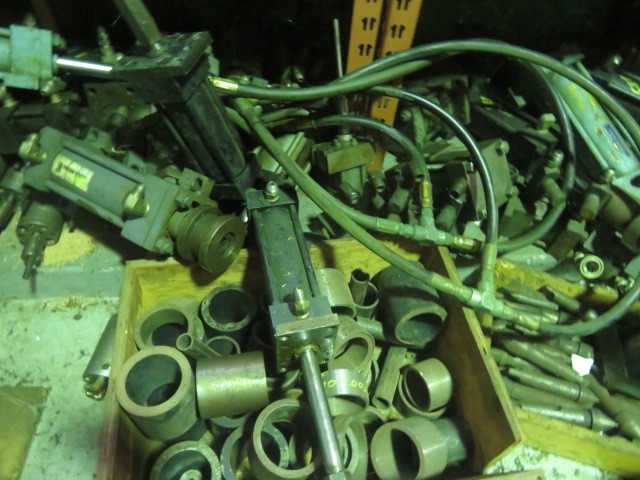 All hydraulics in pictures and contents on floor and pallet racks. - MISCELLANEOUS