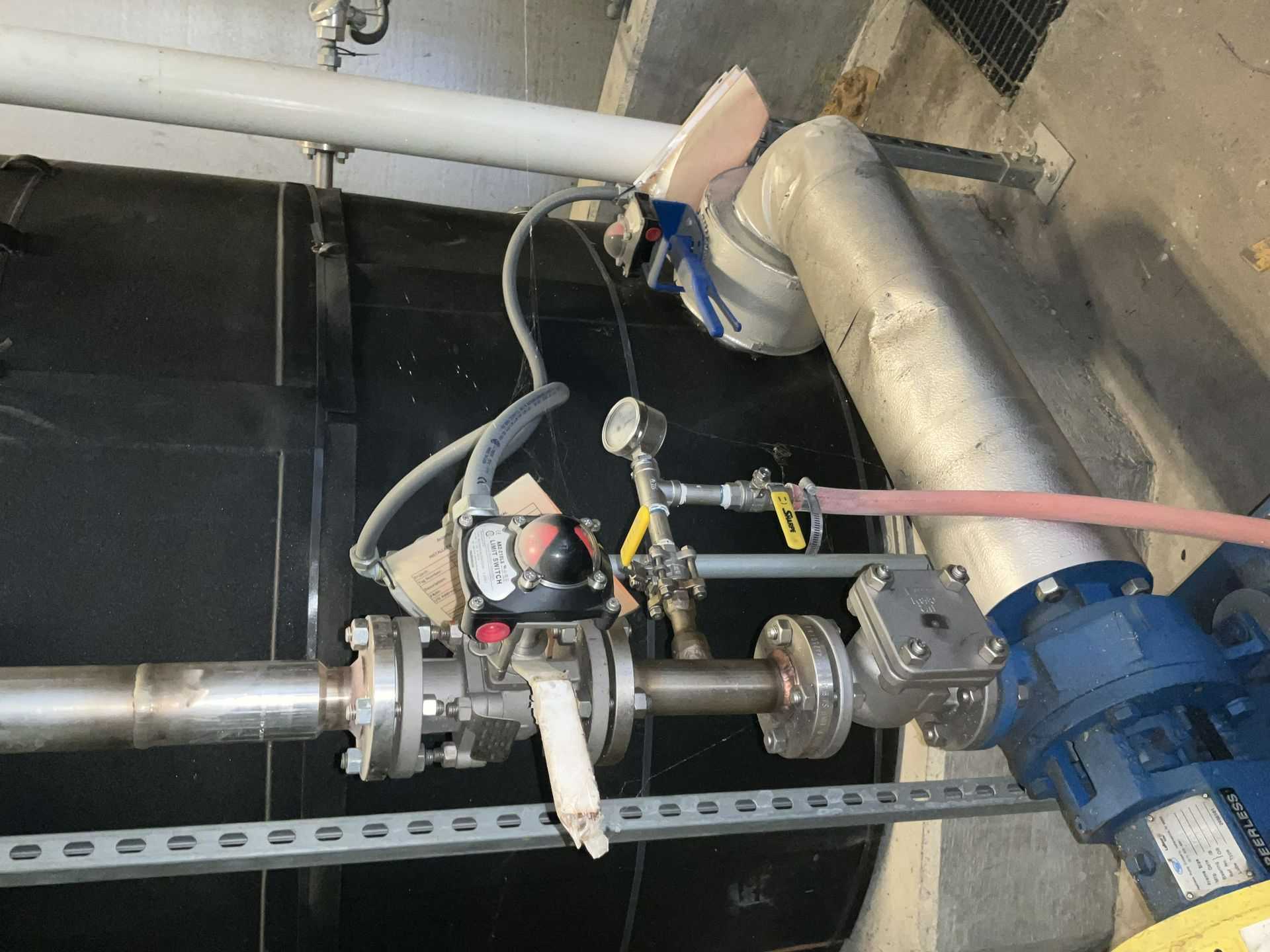 INDUSTRIAL TANK WITH PUMP - PROCESS EQUIPMENT