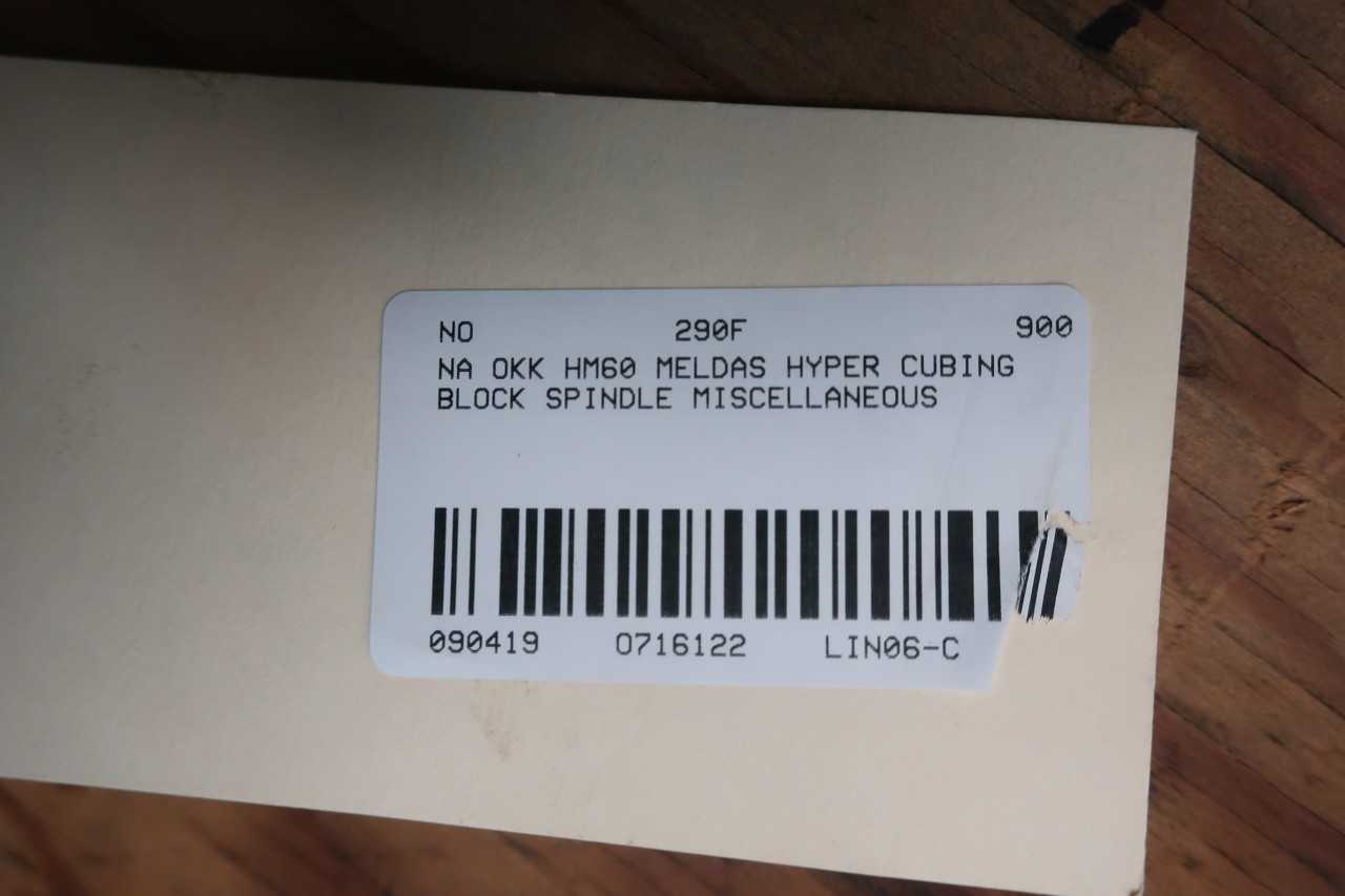 OKK HYPER CUBING BLOCK SPINDLE - INDUSTRIAL PARTS