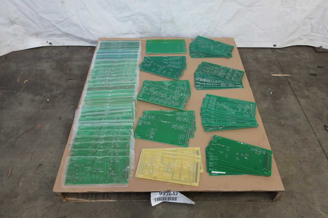 LOT OF ASSORTED GENERAL ELECTRIC PCB CIRCUIT BOARDS - AUTOMATION & CONTROLS