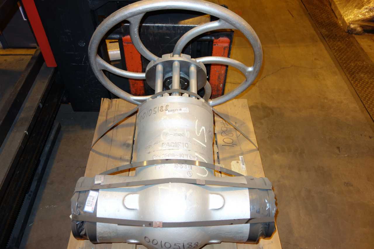 PACIFIC 8IN 1500 STEEL WEDGE GATE VALVE - VALVES