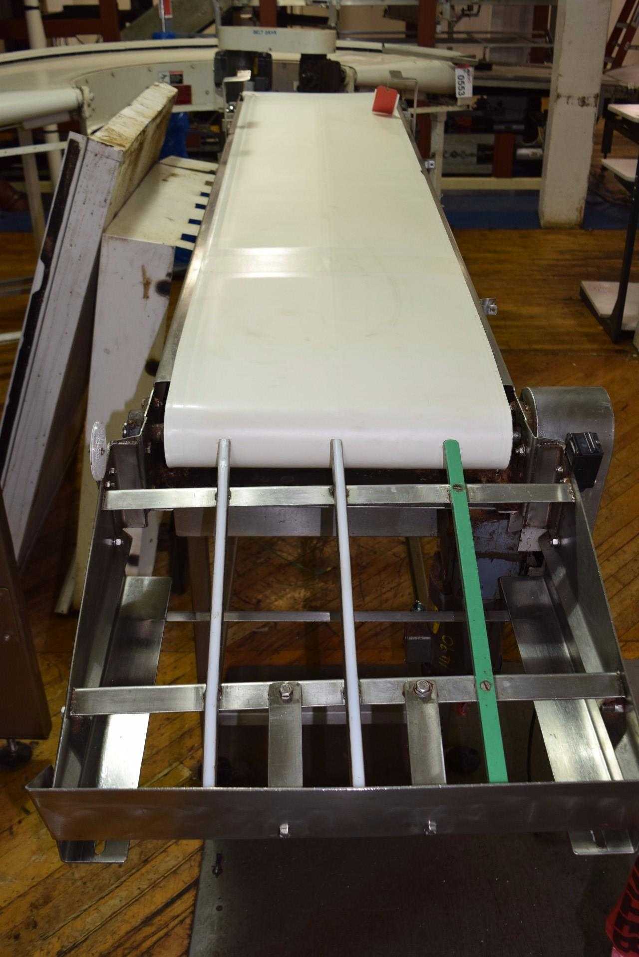 20" WIDE CONVEYOR SYSTEM WITH BALDOR MOTOR ~30 X 120 X 49" - MISCELLANEOUS 20" WIDE CONVEYOR SYSTEM WITH BALDOR MOTOR ~30 X 120 X 49" - MISCELLANEOUS