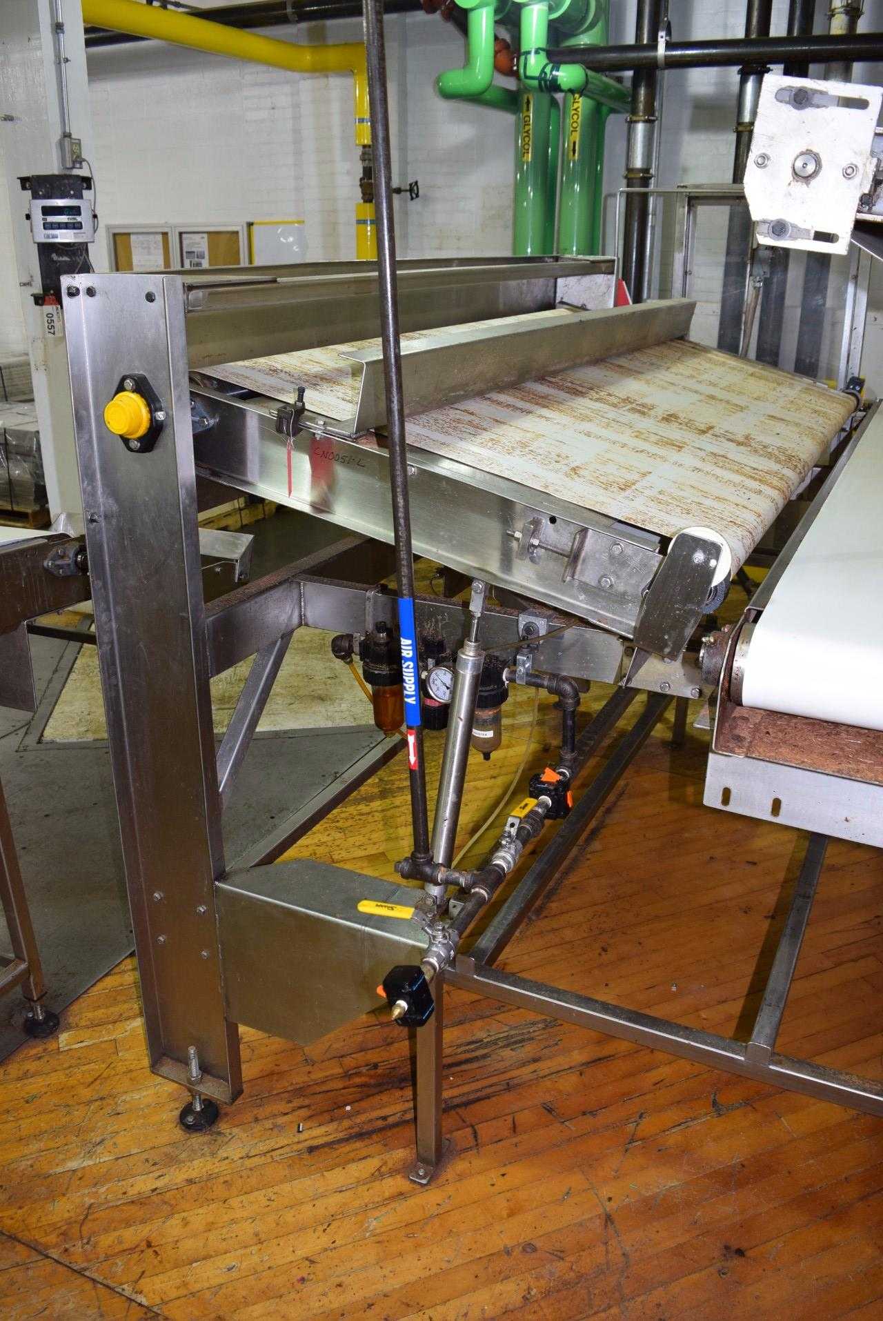 45 DEGREE INCLINING CONVEYOR SYSTEM 74" WIDE BELT - MISCELLANEOUS