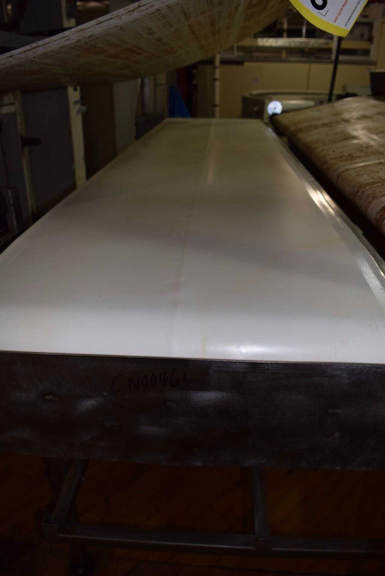 20" WIDE CONVEYOR SYSTEM WITH GEAR MOTOR, ~35 X 110 X 49" - MISCELLANEOUS 20" WIDE CONVEYOR SYSTEM WITH GEAR MOTOR, ~35 X 110 X 49" - MISCELLANEOUS