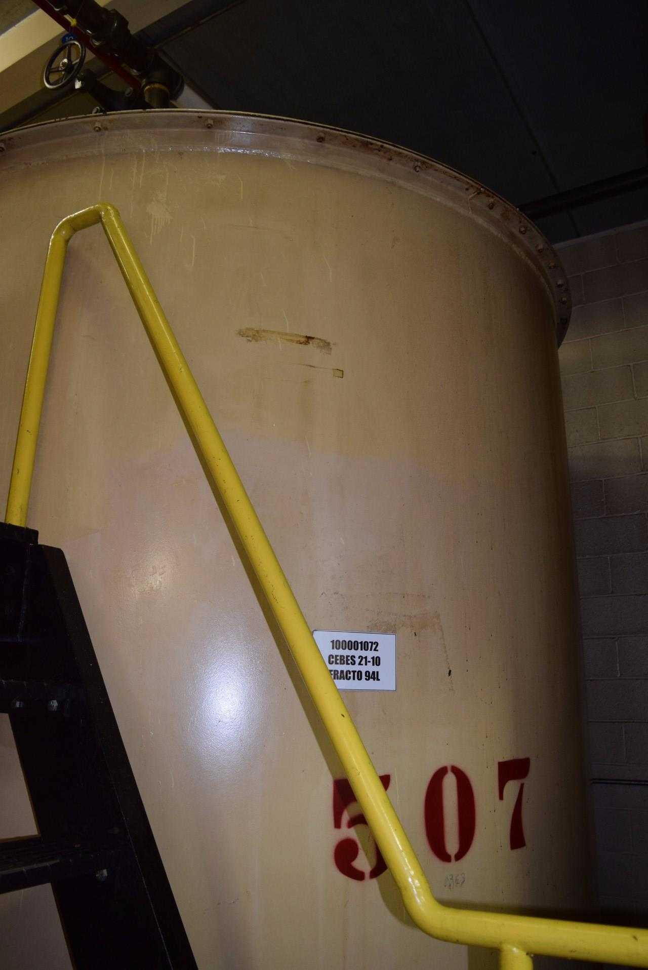 MCCARTER TANK 507 8 X 12' WITH AGITATOR, MOTOR AND GEAR REDUCER - MISCELLANEOUS