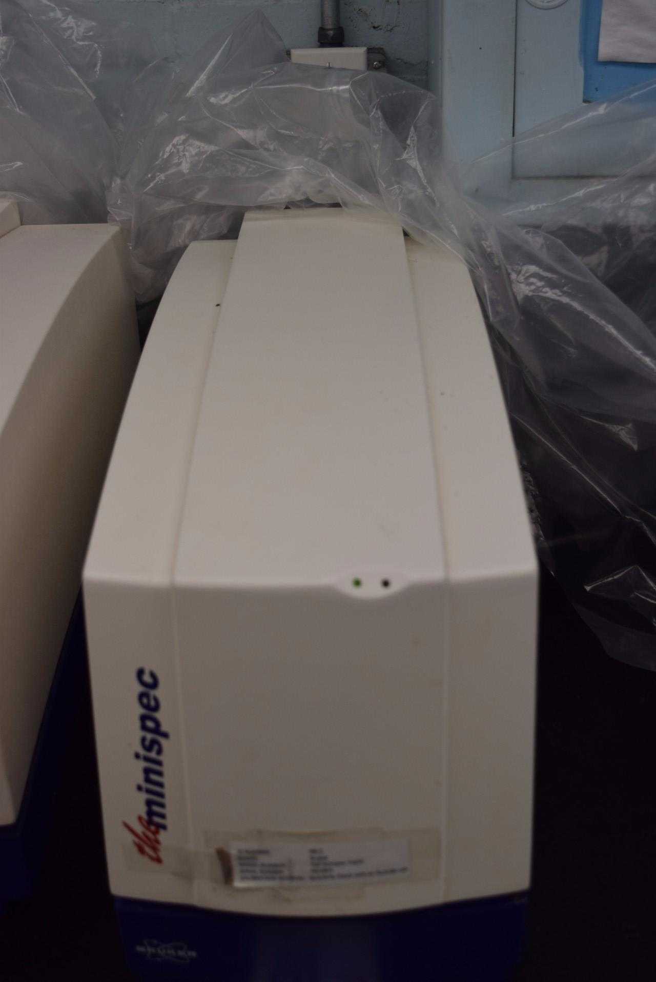 BRUKER THE MINISPEC MQ10 NMR ANALYZER - MISCELLANEOUS BRUKER THE MINISPEC MQ10 NMR ANALYZER - MISCELLANEOUS