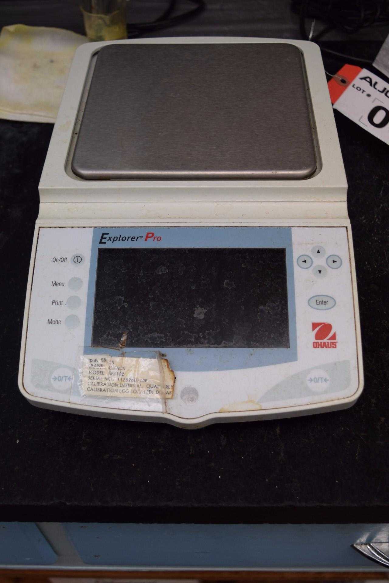 EXPLORER PRO OHAUS MODEL EP2102 DIGITAL BALANCE SCALE - MISCELLANEOUS EXPLORER PRO OHAUS MODEL EP2102 DIGITAL BALANCE SCALE - MISCELLANEOUS