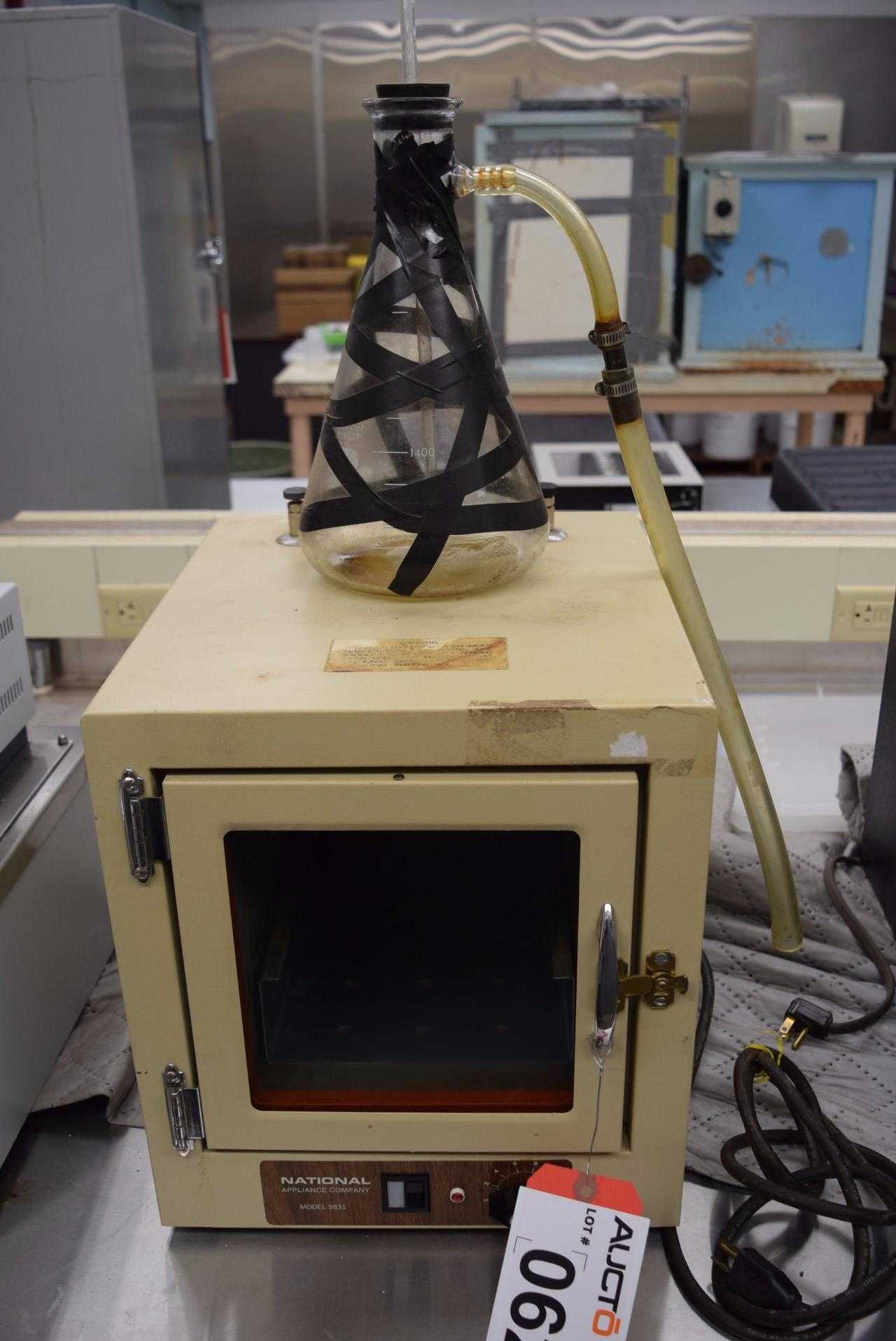 NATIONAL MODEL 5831 VACUUM OVEN - MISCELLANEOUS NATIONAL MODEL 5831 VACUUM OVEN - MISCELLANEOUS