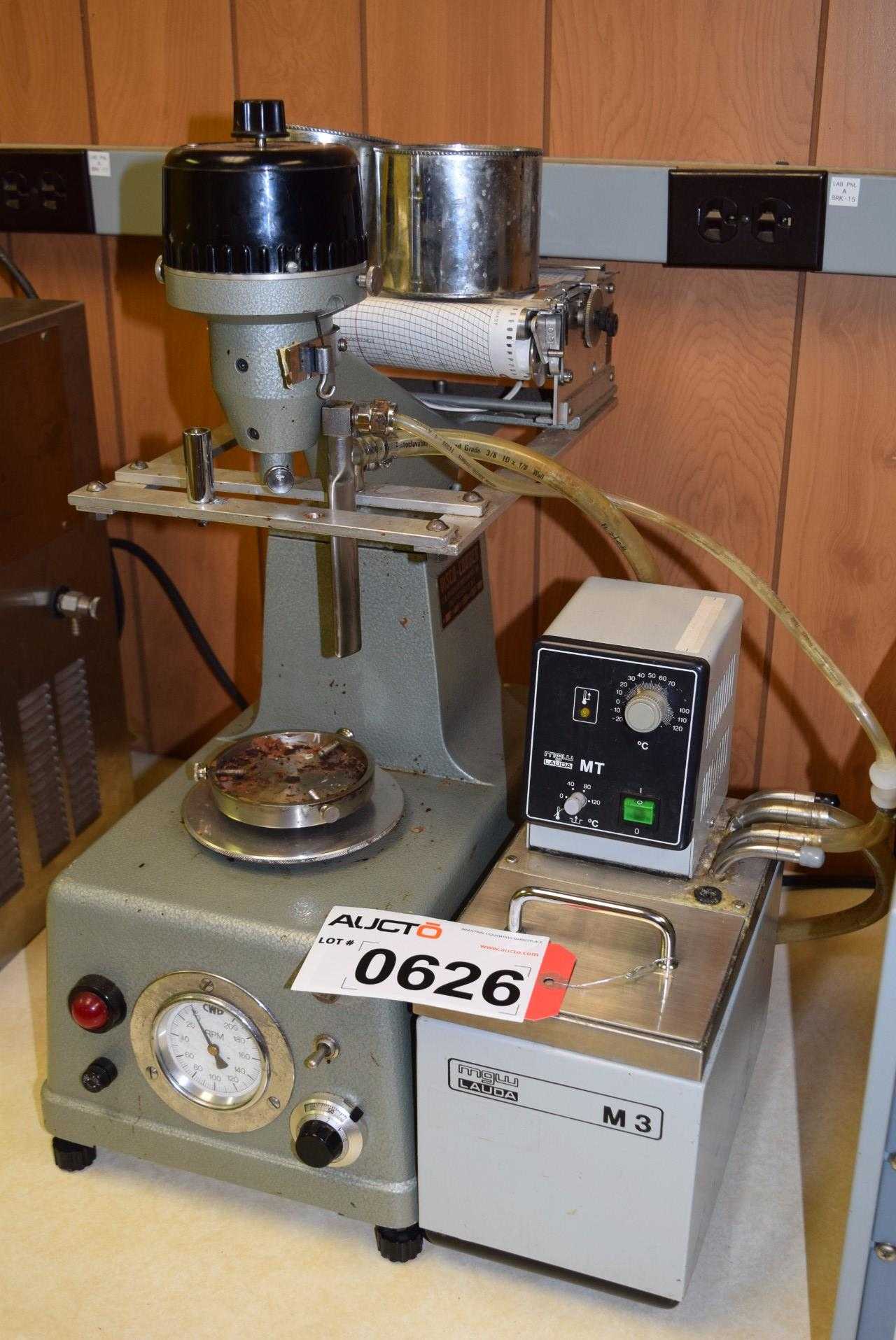 VISCO-CORDER VC3F VISCOMETER WITH NGW LAUDA M3 - MISCELLANEOUS VISCO-CORDER VC3F VISCOMETER WITH NGW LAUDA M3 - MISCELLANEOUS