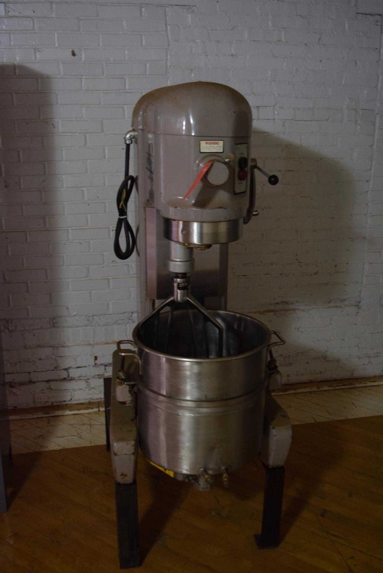 HOBART H-600 MIXER WITH STAINLESS JACKETED BOWL AND ATTACHMENT - MISCELLANEOUS