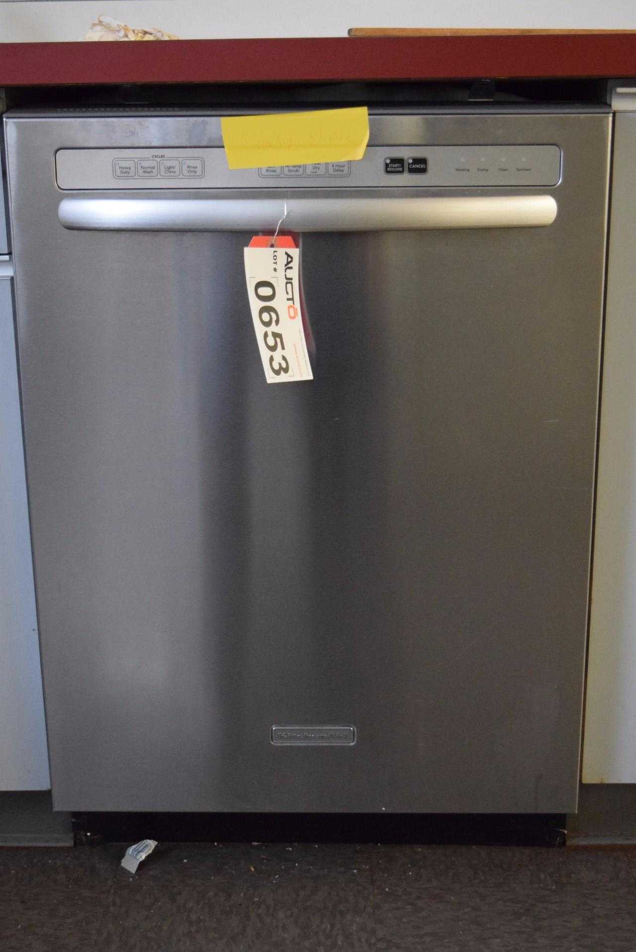 KITCHENAID STAINLESS DISHWASHER - MISCELLANEOUS KITCHENAID STAINLESS DISHWASHER - MISCELLANEOUS