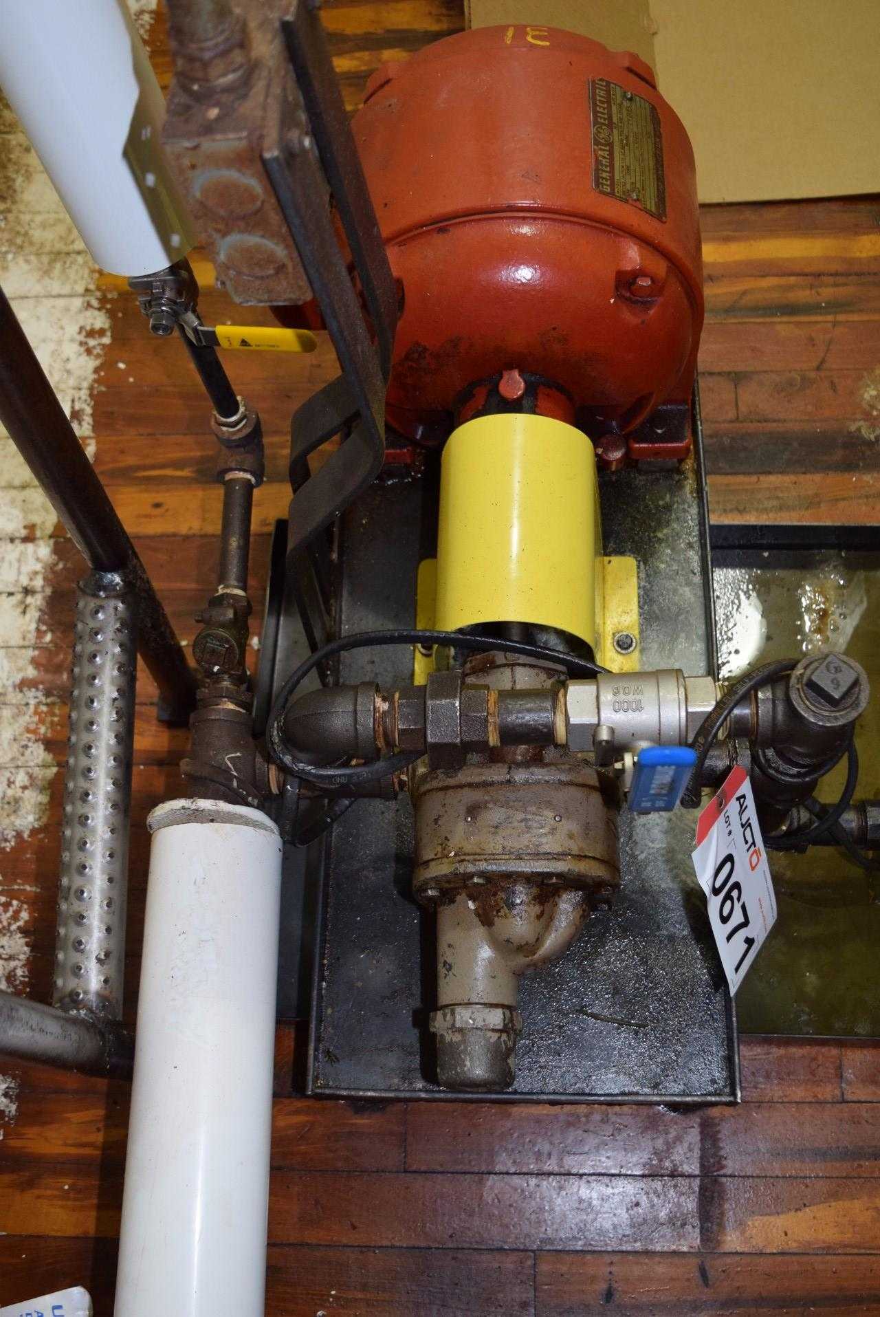 WORTHINGTON GEAR PUMP WITH GE 2HP AC ELECTRIC MOTOR - MISCELLANEOUS