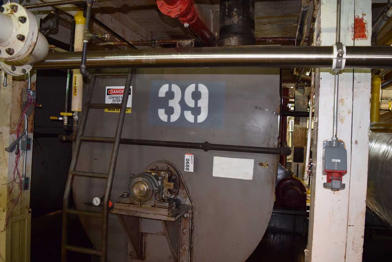 MCCARTER STEEL TANK 39 BOTTOM JACKETED WITH SIDE SCRAPE AGITATOR - MISCELLANEOUS