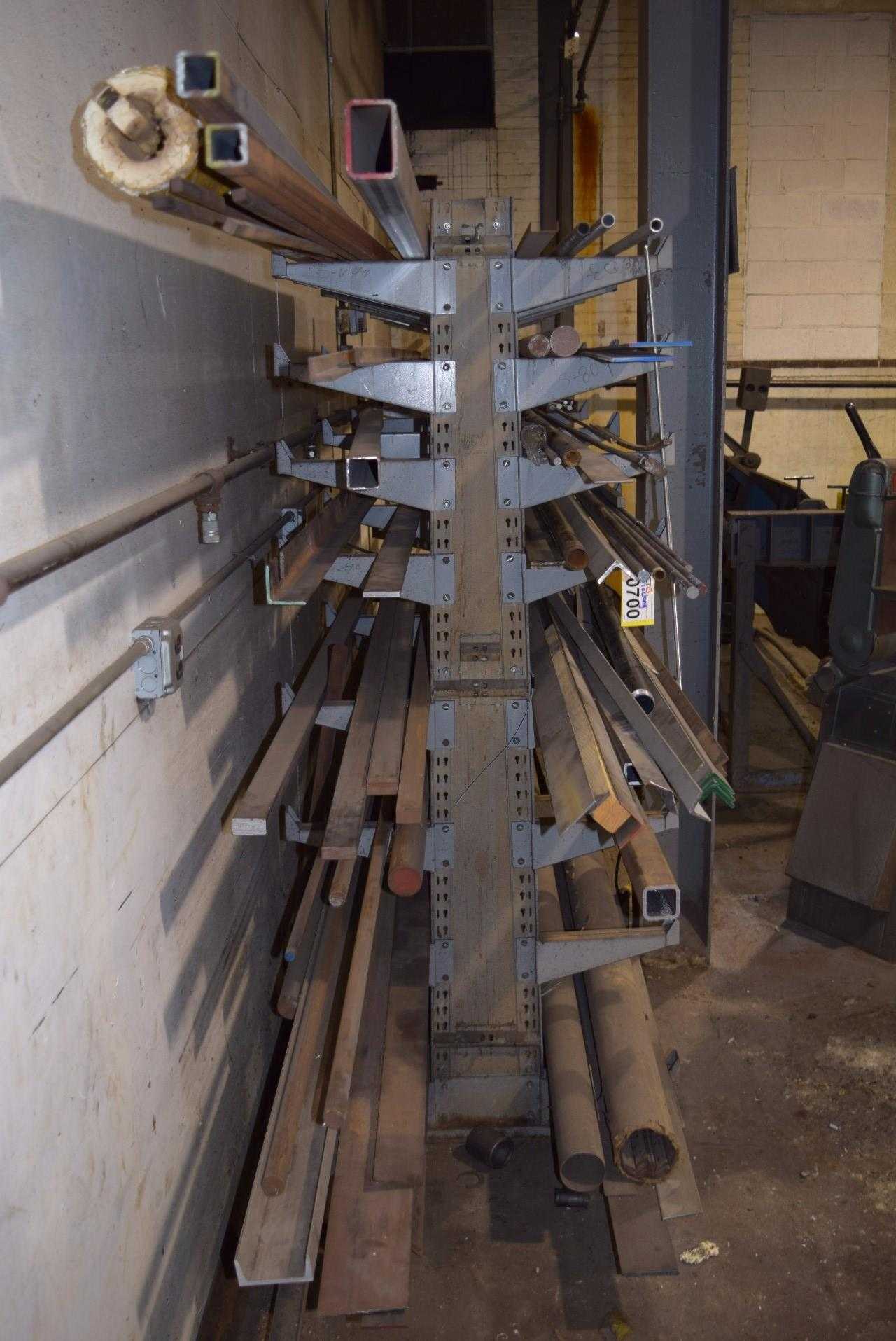 STEEL RACKING 12.5' X 2.5' X 6.5' (CONTENTS NOT INCLUDED) - MISCELLANEOUS