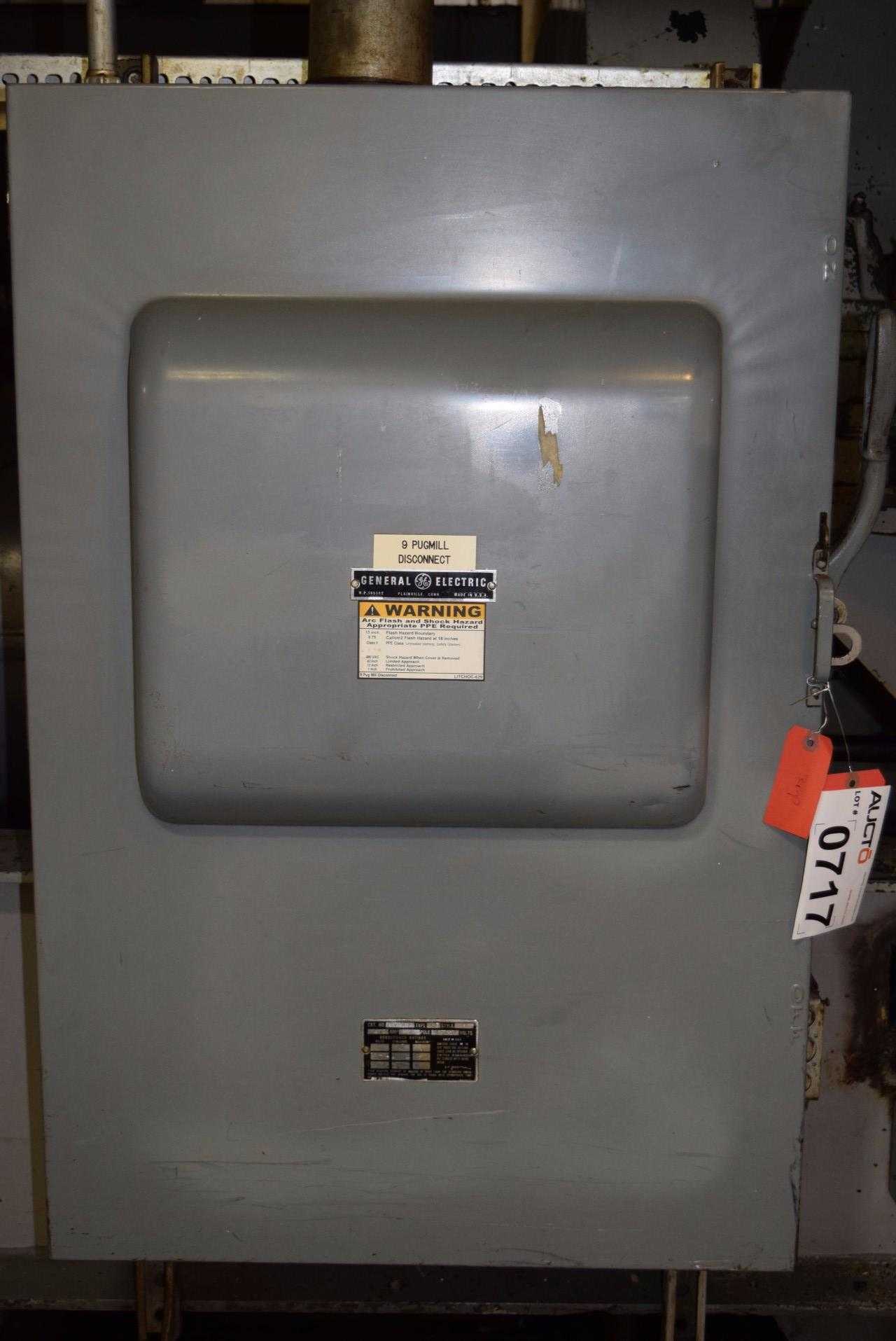 GE 400 A DISCONNECT SWITCH - MISCELLANEOUS GE 400 A DISCONNECT SWITCH - MISCELLANEOUS