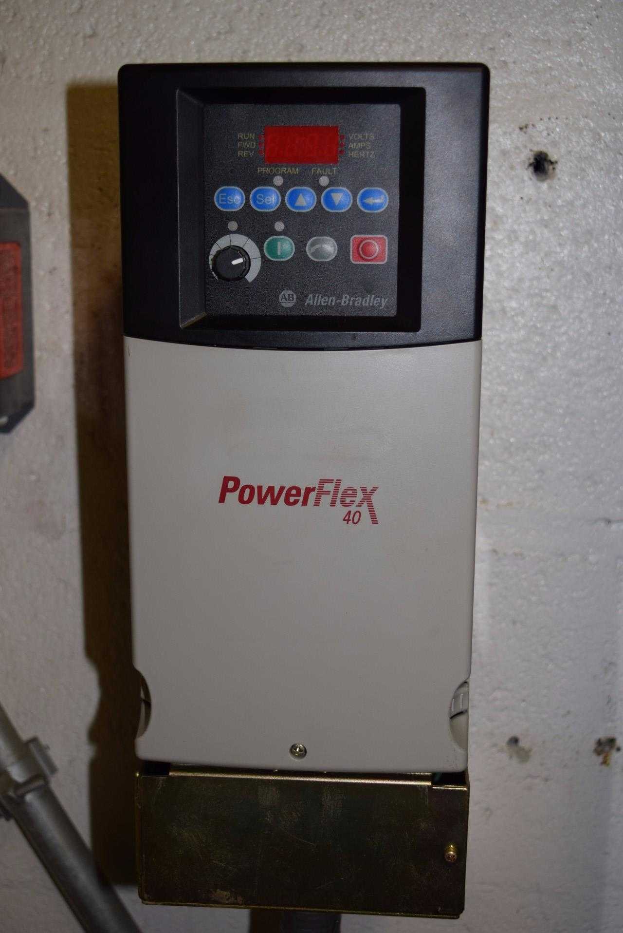 ALLEN BRADLEY POWERFLEX 40 7.5 HP AC MOTOR DRIVE - MISCELLANEOUS ALLEN BRADLEY POWERFLEX 40 7.5 HP AC MOTOR DRIVE - MISCELLANEOUS