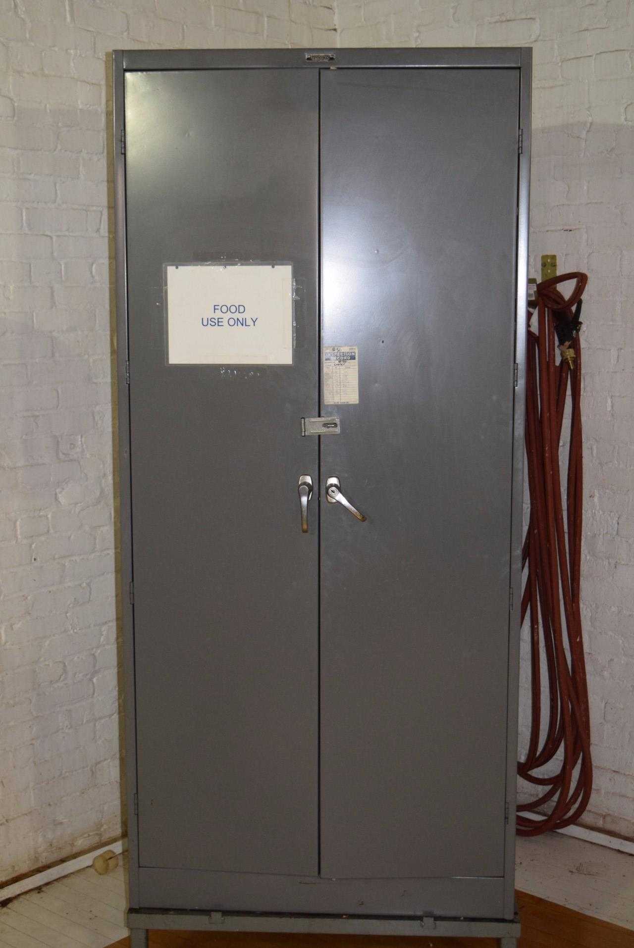 TENNSCO CABINET WITH CONTENTS ~85 X 24 X 36" - MISCELLANEOUS TENNSCO CABINET WITH CONTENTS ~85 X 24 X 36" - MISCELLANEOUS