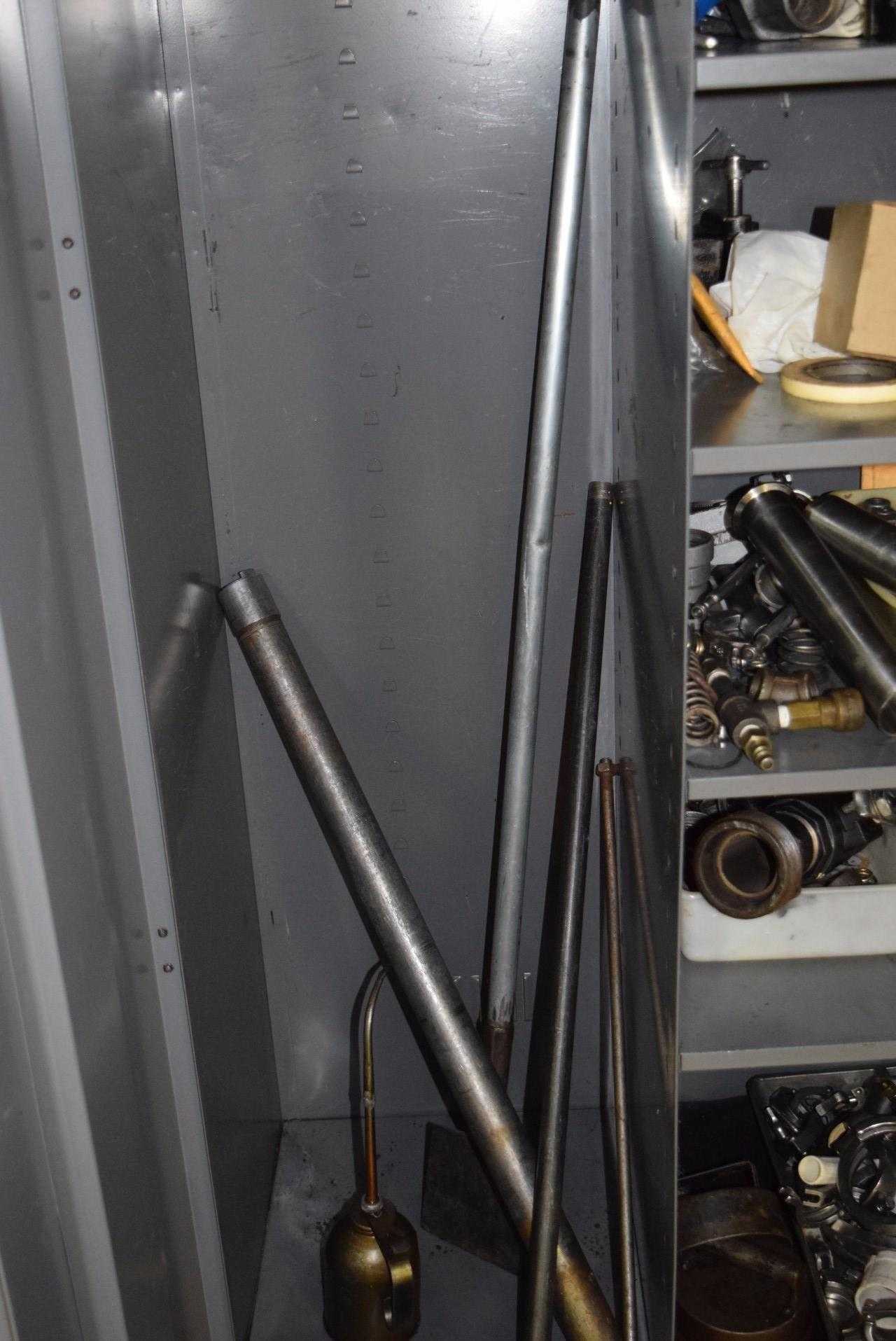 TENNSCO CABINET WITH CONTENTS ~85 X 24 X 36" - MISCELLANEOUS