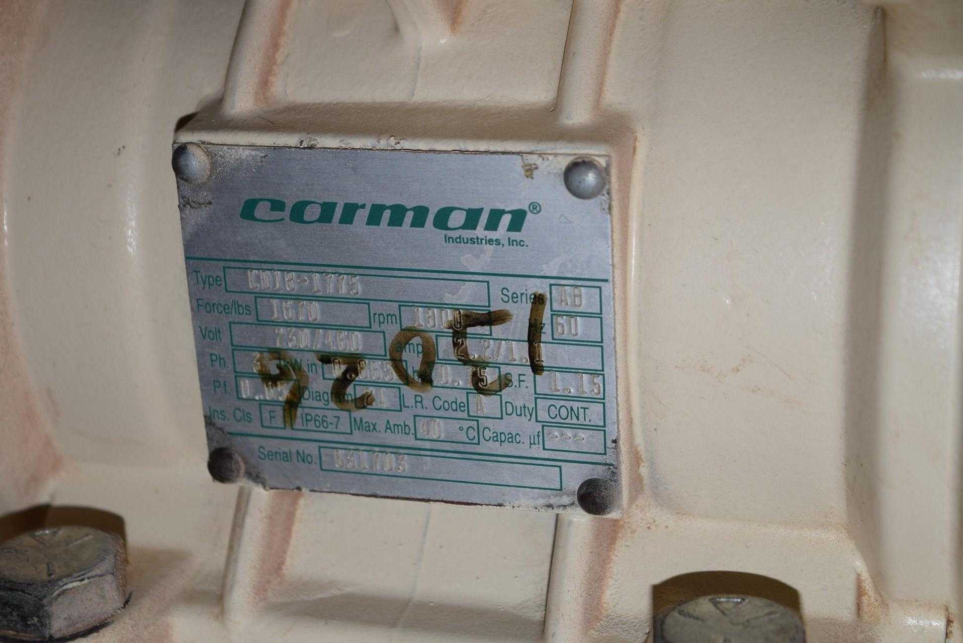 CARMAN STEEL TANK 308 WITH CARMAN HOPPER AND VIBRATOR - MISCELLANEOUS