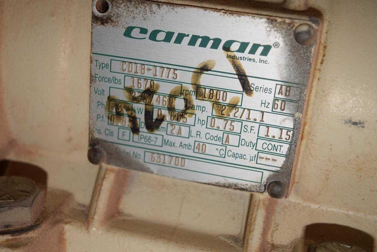 CARMAN STEEL TANK 313 WITH CARMAN HOPPER AND VIBRATOR - MISCELLANEOUS