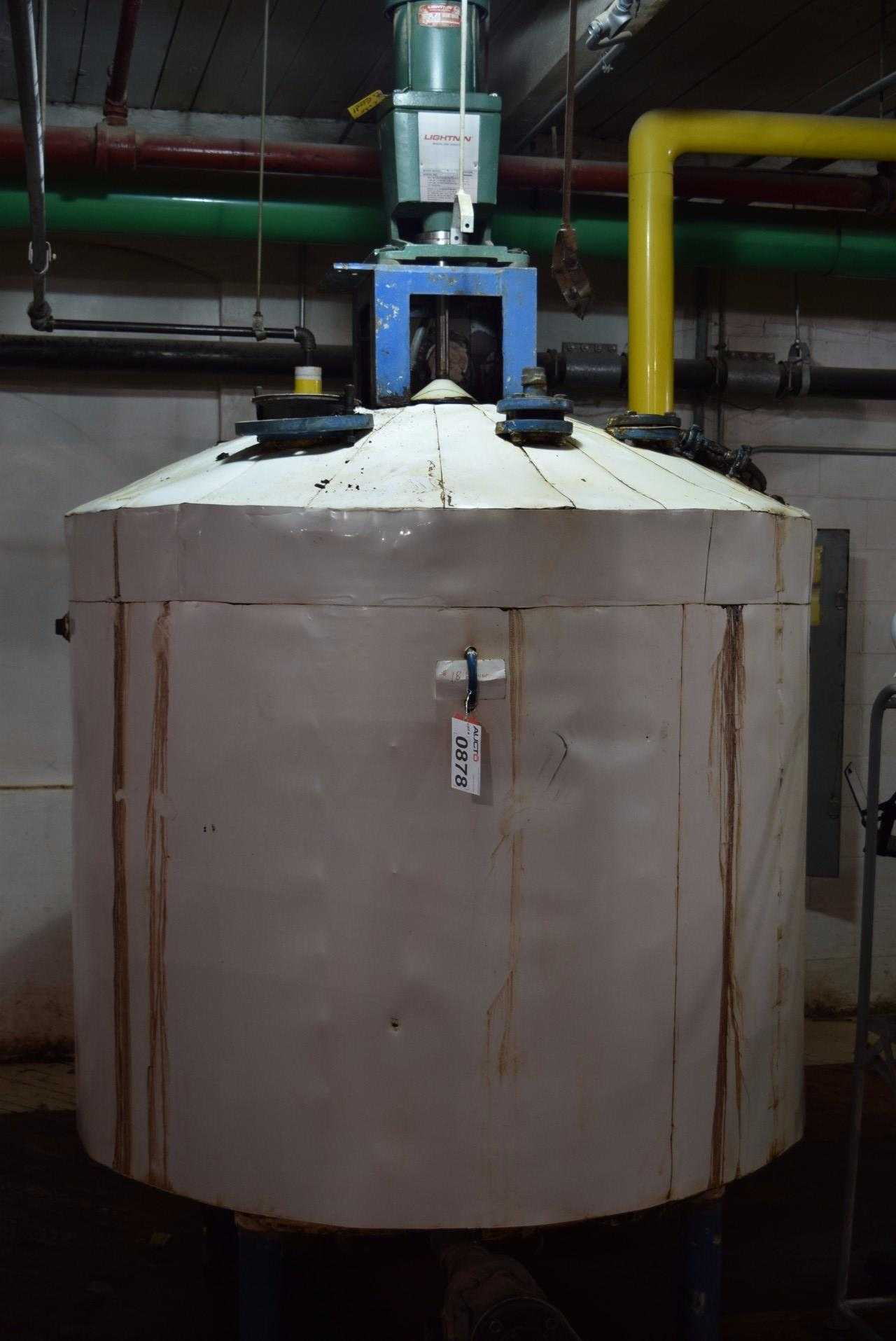 PFAUDLER INSULATED TANK 1 WITH LIGHTNIN NLDG-300 MIXER - MISCELLANEOUS PFAUDLER INSULATED TANK 1 WITH LIGHTNIN NLDG-300 MIXER - MISCELLANEOUS