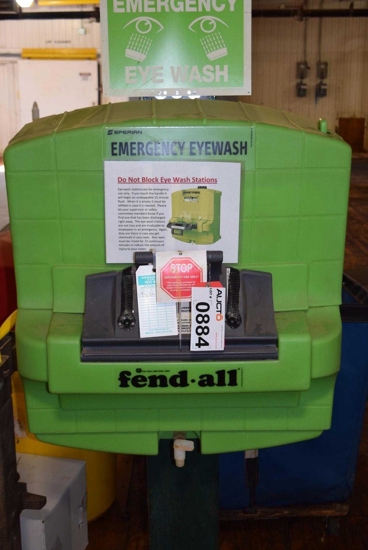 SPERIAN EMERGENCY EYEWASH STATION FENDALL PURE FLOW 1000 - MISCELLANEOUS