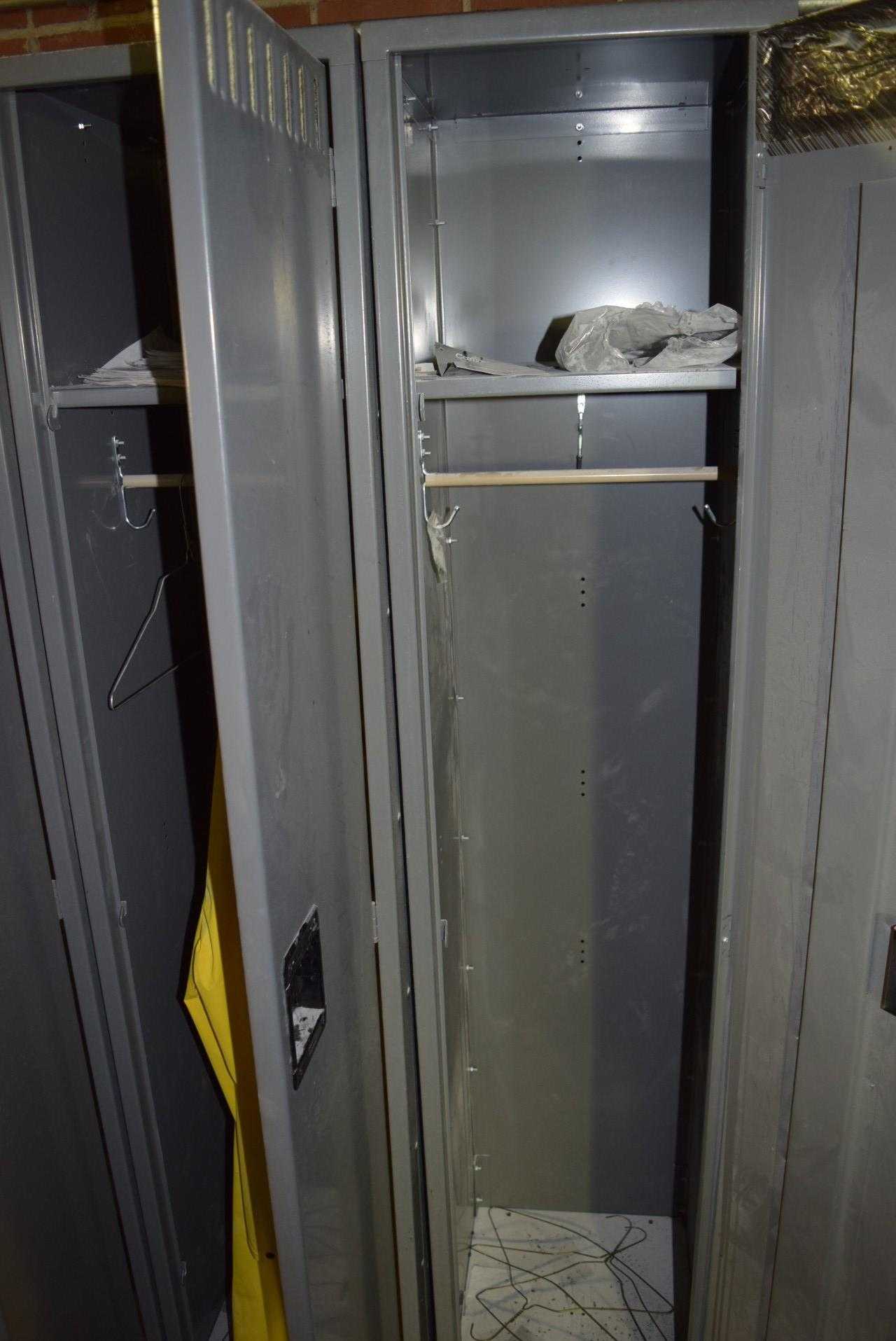 LOT OF 3 LOCKERS - MISCELLANEOUS