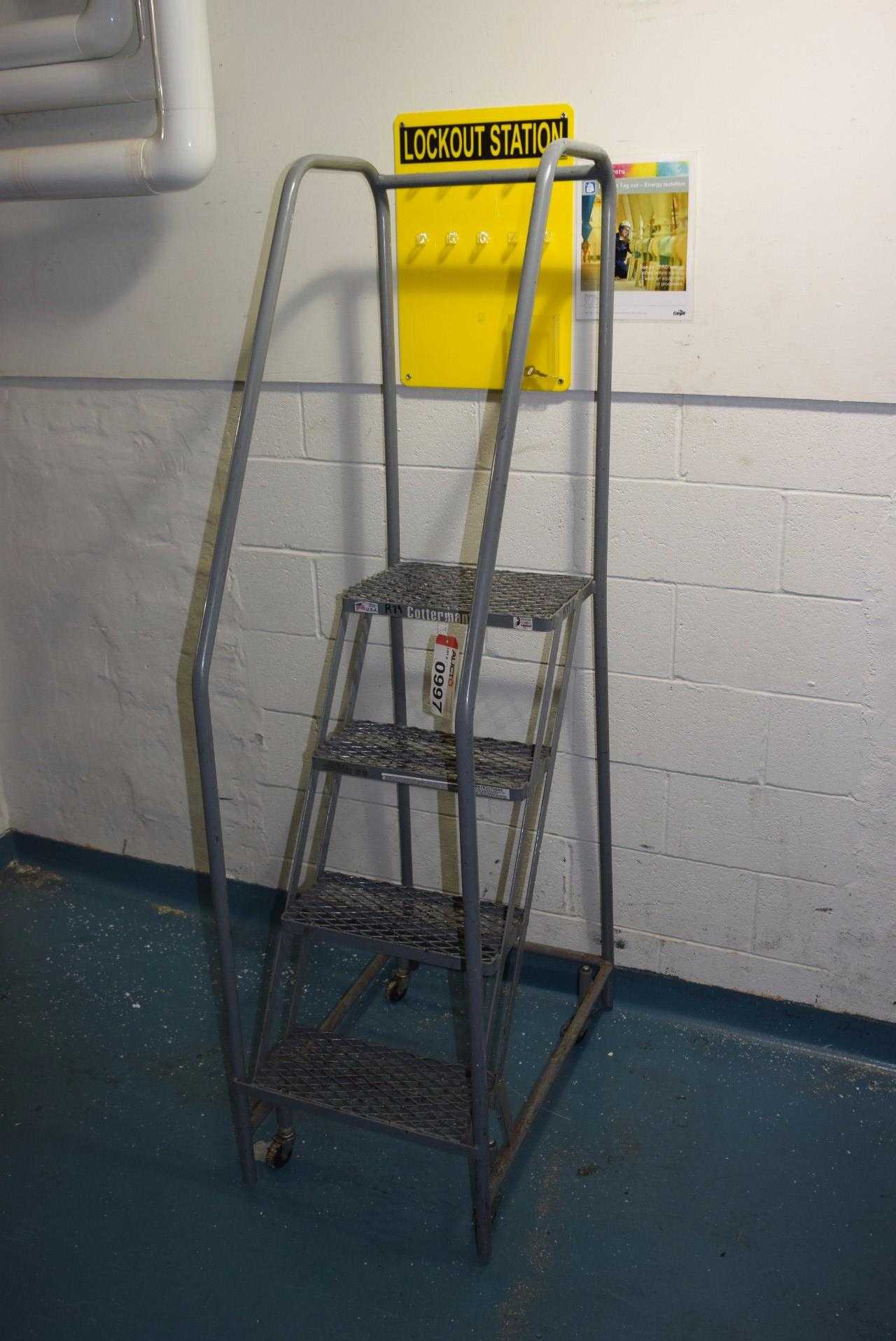COTTERMAN 4 STEP ROLLING LADDER - MISCELLANEOUS