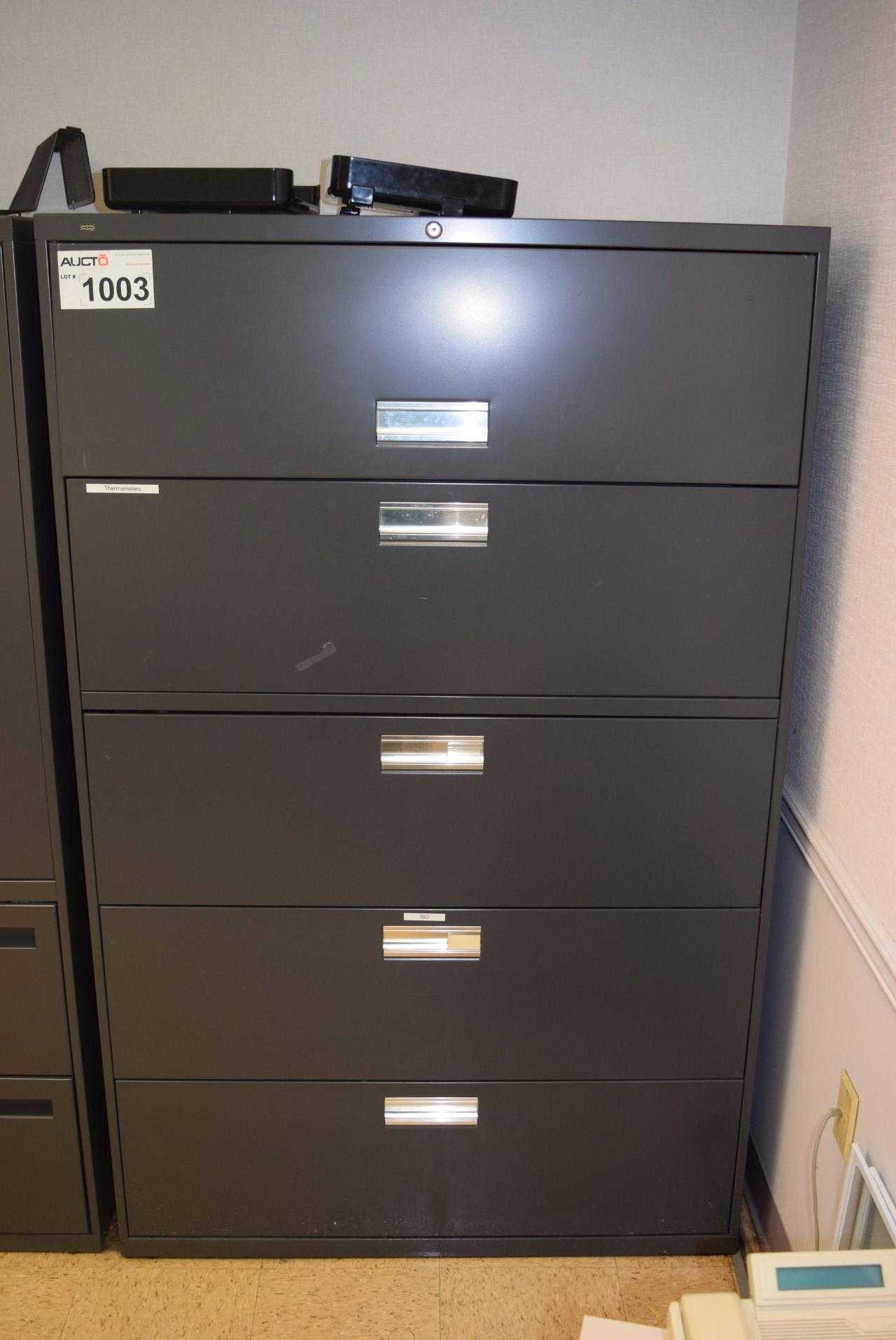 HDN STEEL FILING CABINET ~3 X 1 X 5' - MISCELLANEOUS HDN STEEL FILING CABINET ~3 X 1 X 5' - MISCELLANEOUS