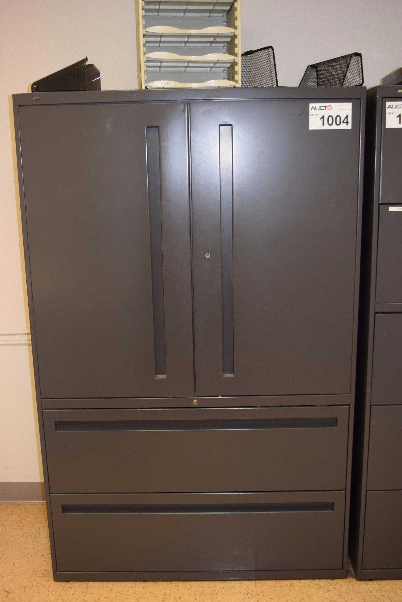 HDN STEEL CABINET ~3 X 1 X 5' - MISCELLANEOUS HDN STEEL CABINET ~3 X 1 X 5' - MISCELLANEOUS