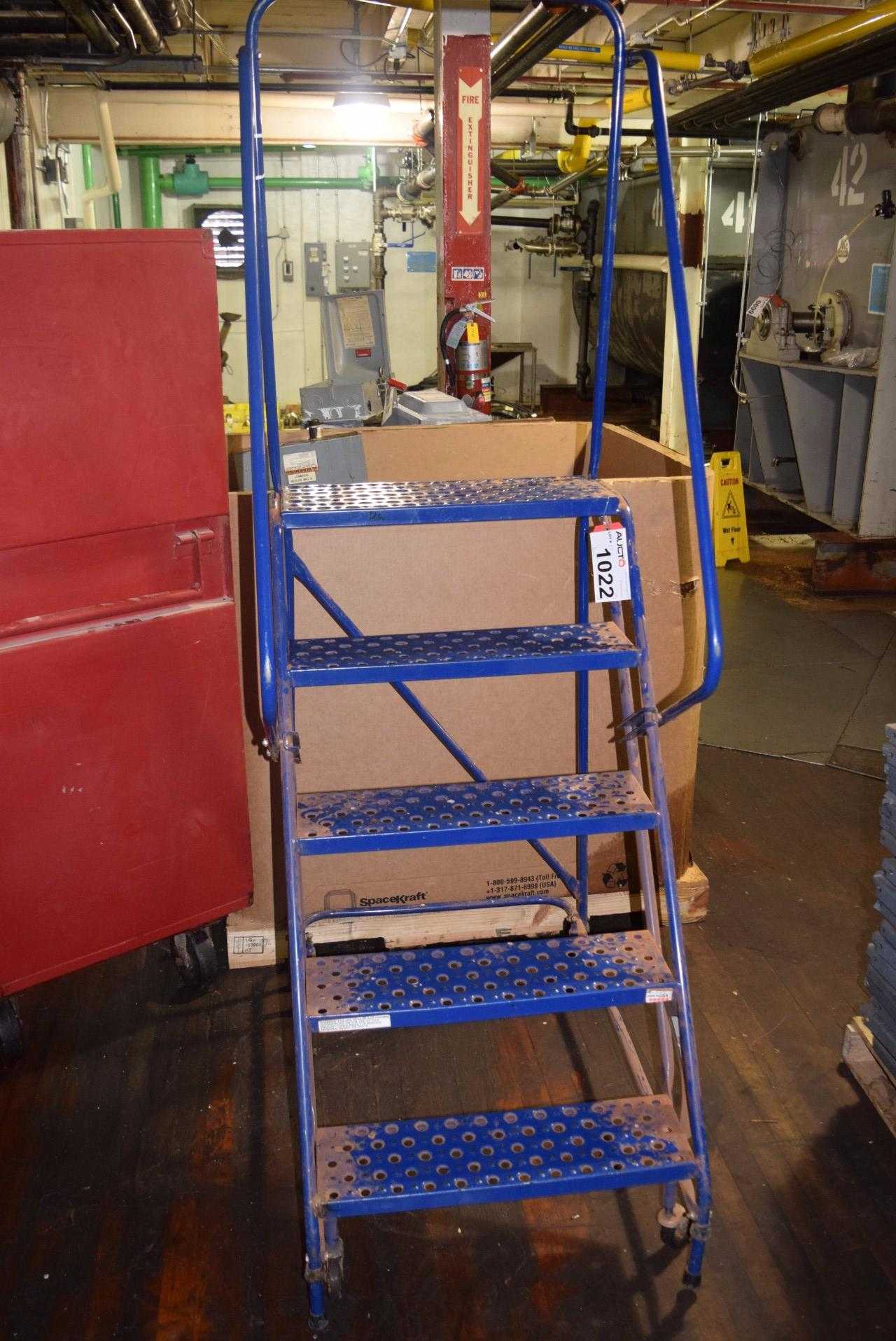 5 STEP ROLLING LADDER (DELAYED REMOVAL) - MISCELLANEOUS 5 STEP ROLLING LADDER (DELAYED REMOVAL) - MISCELLANEOUS