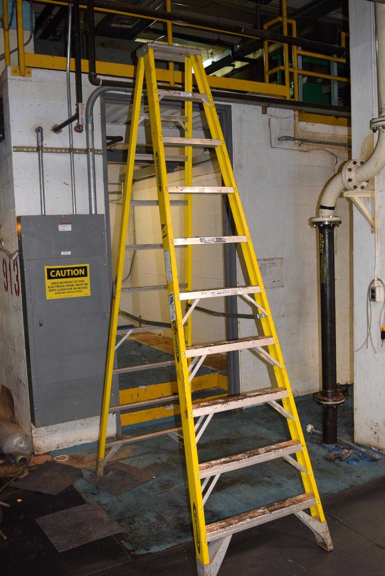 WERNER 9 STEP LADDER - MISCELLANEOUS WERNER 9 STEP LADDER - MISCELLANEOUS