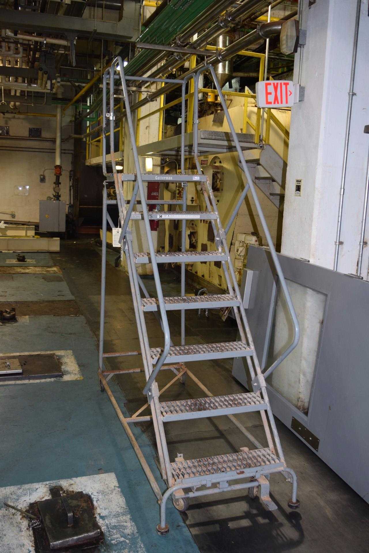 COTTERMAN 7 STEP ROLLING LADDER - MISCELLANEOUS COTTERMAN 7 STEP ROLLING LADDER - MISCELLANEOUS