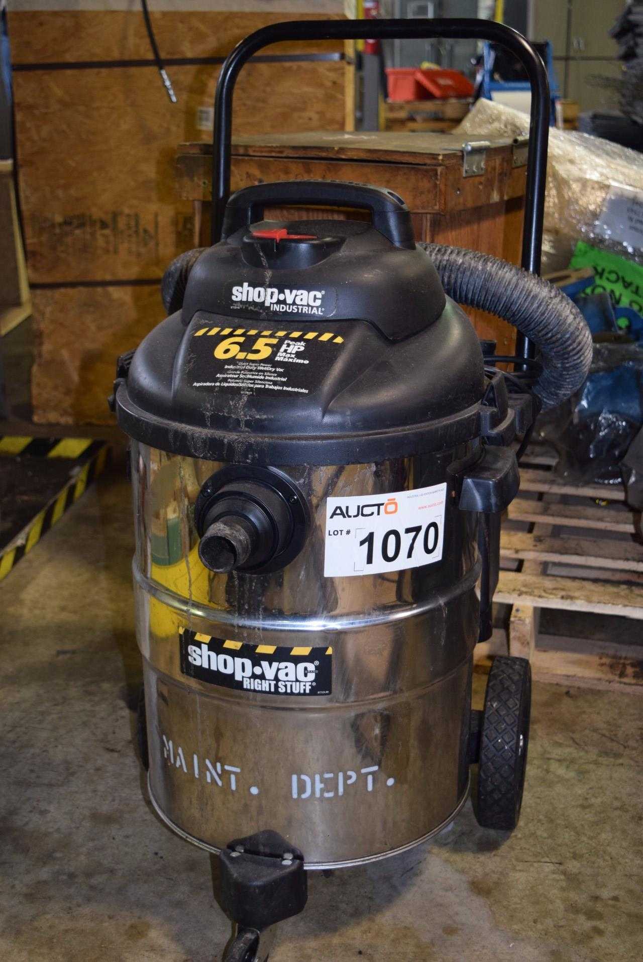 SHOP VAC 6.5 HP 92M650C VACUUM CLEANER - MISCELLANEOUS SHOP VAC 6.5 HP 92M650C VACUUM CLEANER - MISCELLANEOUS