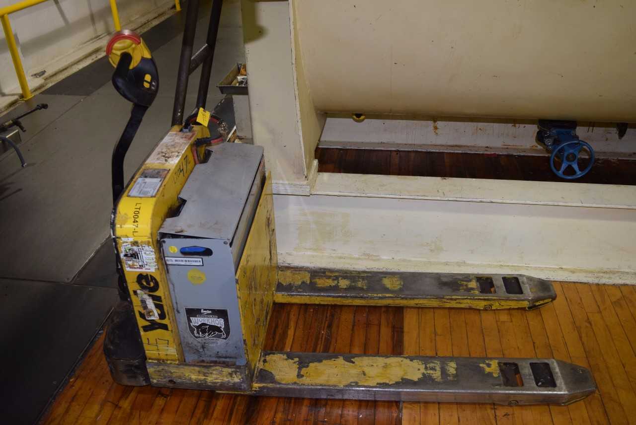YALE MPB040-EN24T2748 4000 LBS. CAPACITY ELECTRIC PALLET JACK (DELAYED REMOVAL) - MISCELLANEOUS