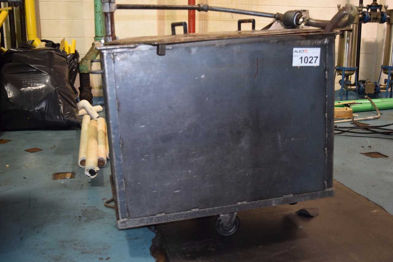STEEL ROLLING CARTS WITHOUT CONTENTS ~3.5 X 2 X 2.5' - MISCELLANEOUS