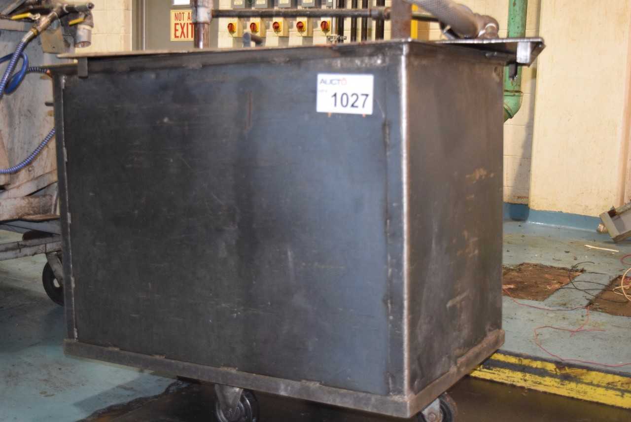 STEEL ROLLING CARTS WITHOUT CONTENTS ~3.5 X 2 X 2.5' - MISCELLANEOUS