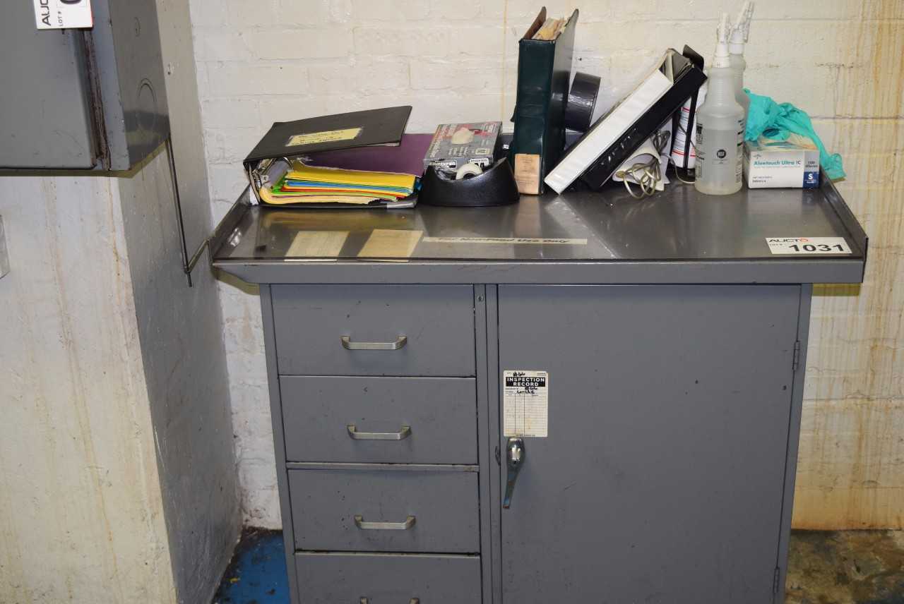 STEEL STORAGE CABINET WITHOUT CONTENTS - MISCELLANEOUS