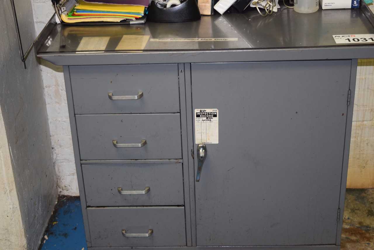 STEEL STORAGE CABINET WITHOUT CONTENTS - MISCELLANEOUS